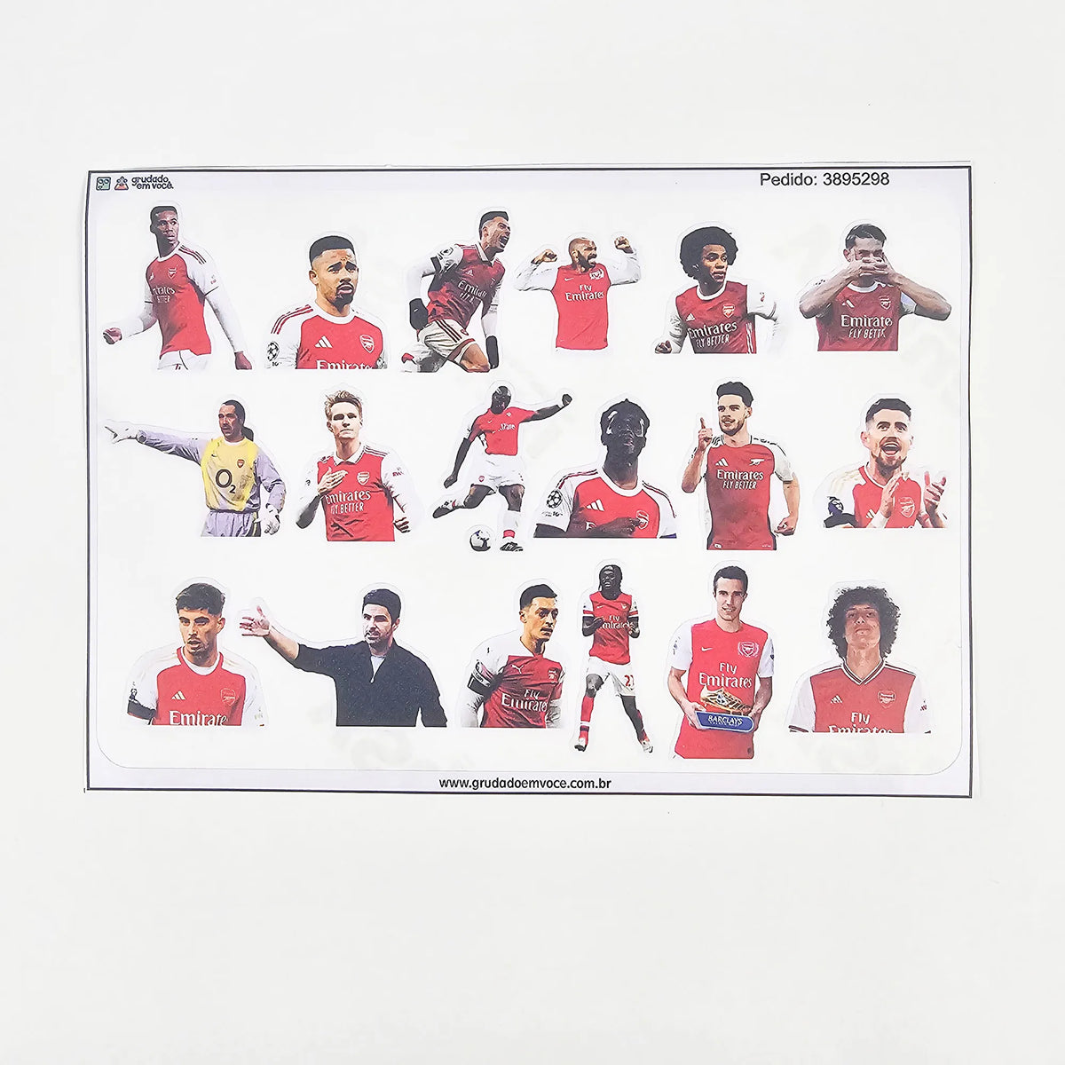 Combo Meu Craque Arsenal Personalizado