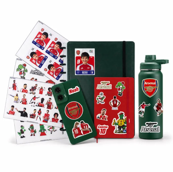 Combo Meu Craque Arsenal Personalizado