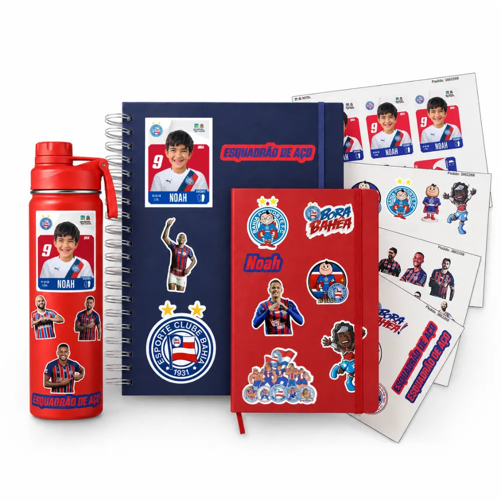 Combo Meu Craque Bahia Personalizado