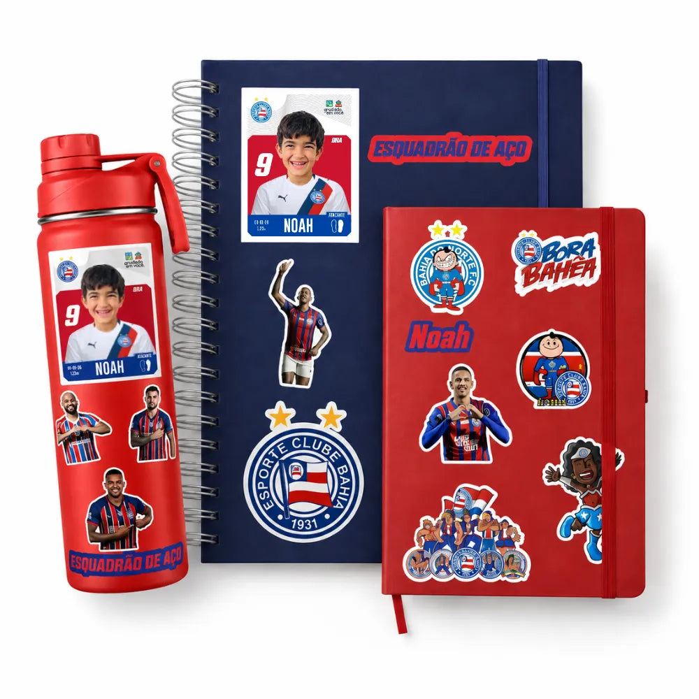 Combo Meu Craque Bahia Personalizado