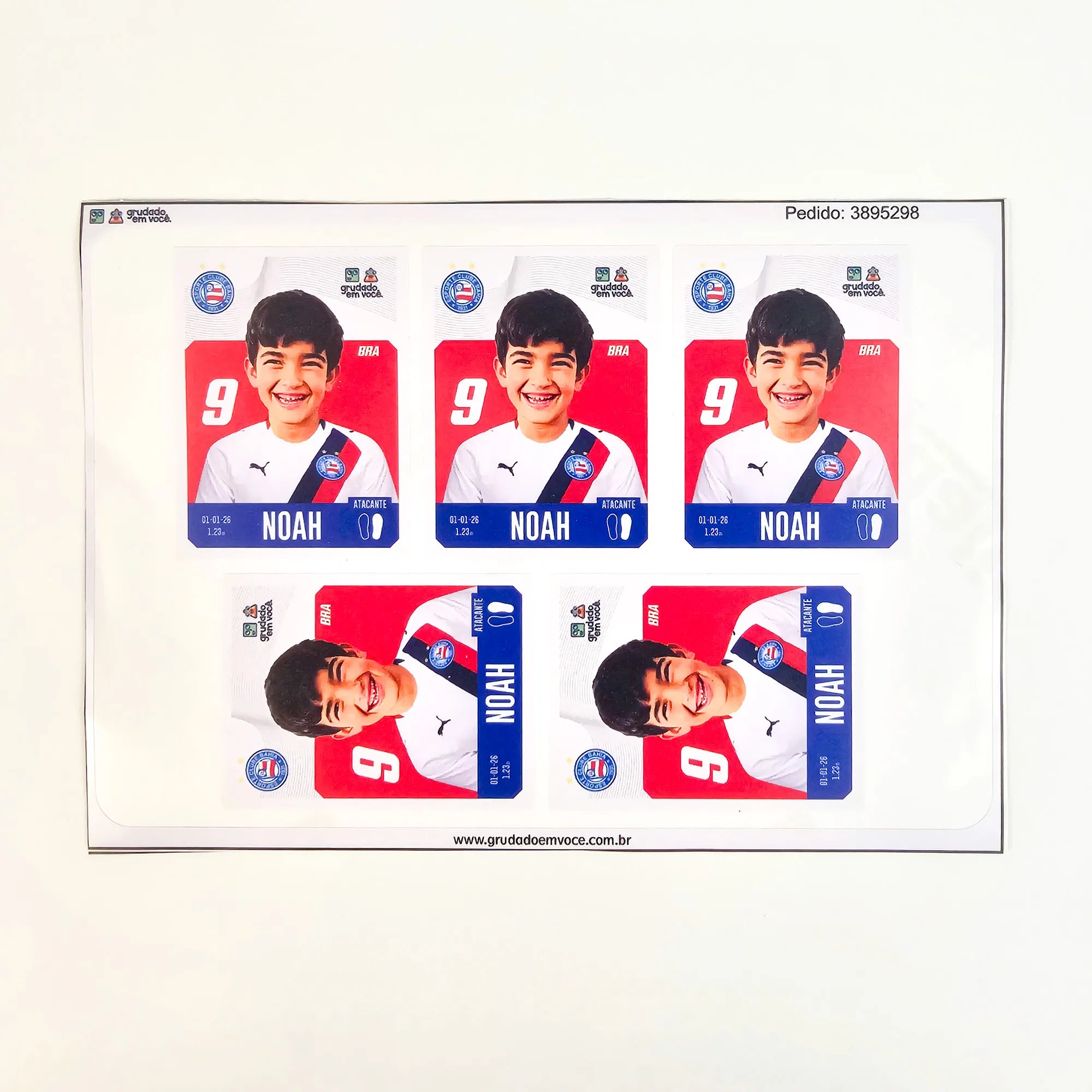 Combo Meu Craque Bahia Personalizado