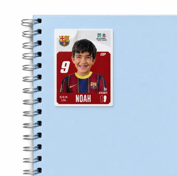 Combo Meu Craque Barcelona Personalizado