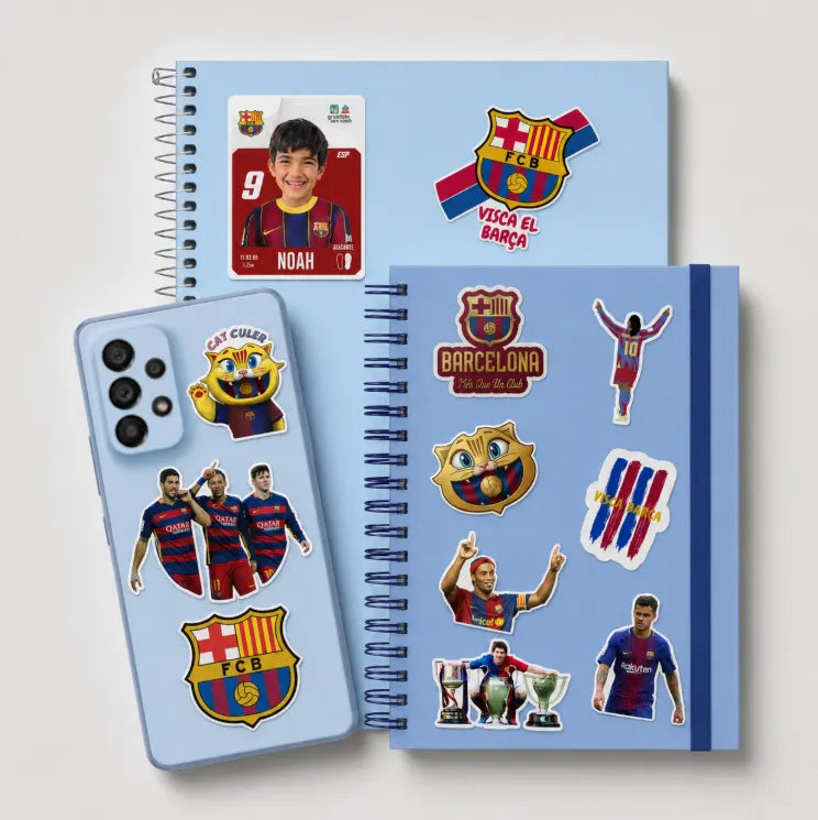 Combo Meu Craque Barcelona Personalizado