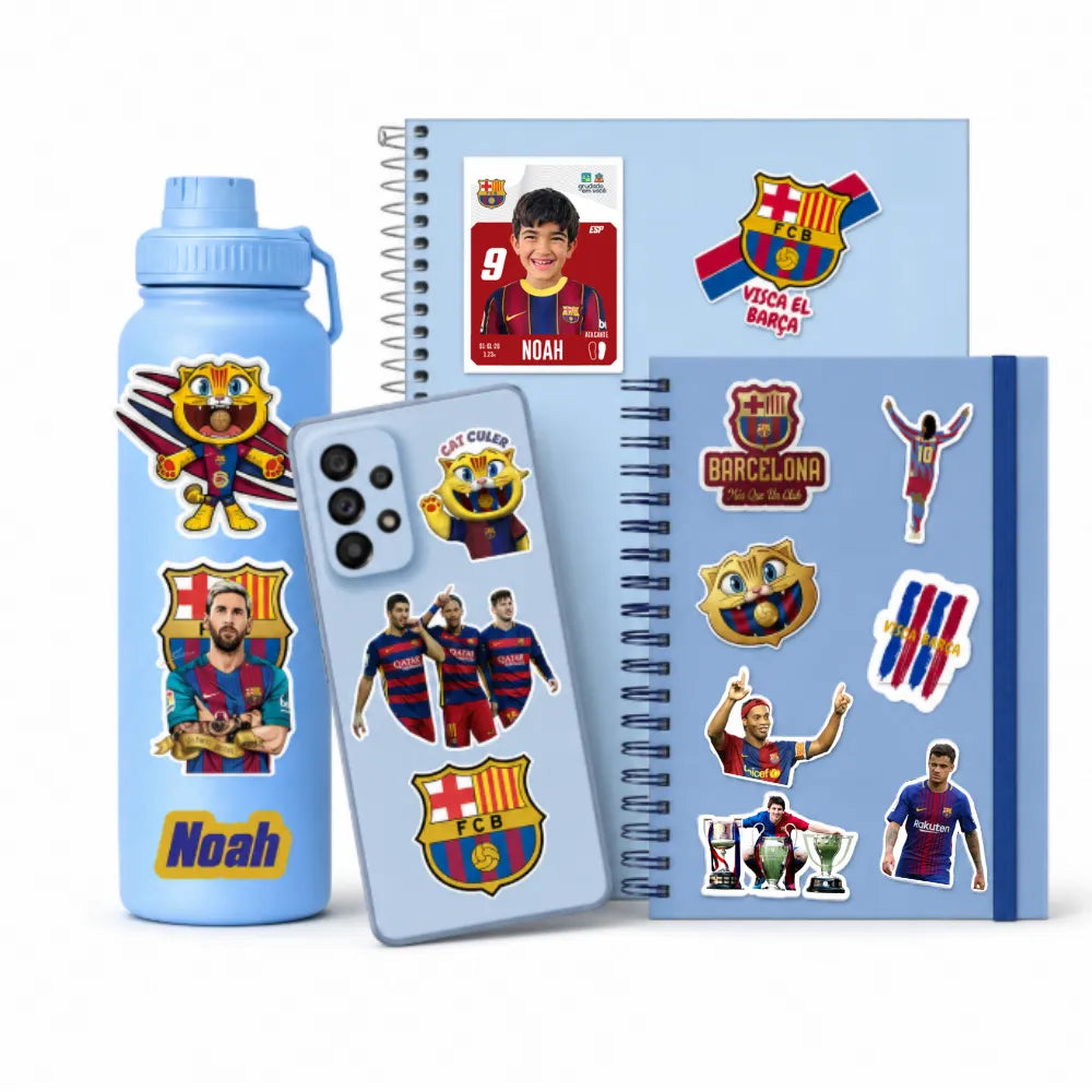 Combo Meu Craque Barcelona Personalizado