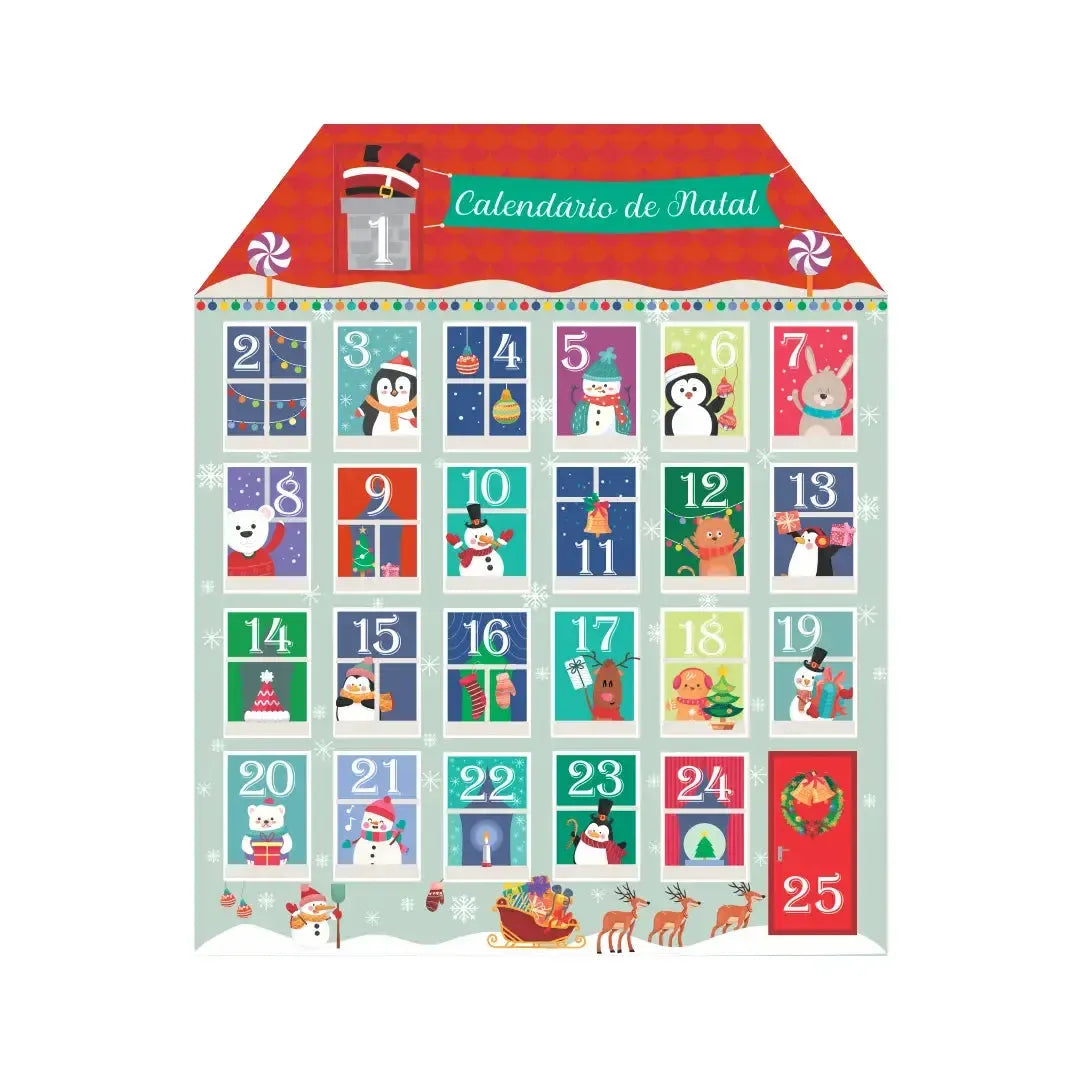 Calendário do Advento-Grudado em Você-Personalizados