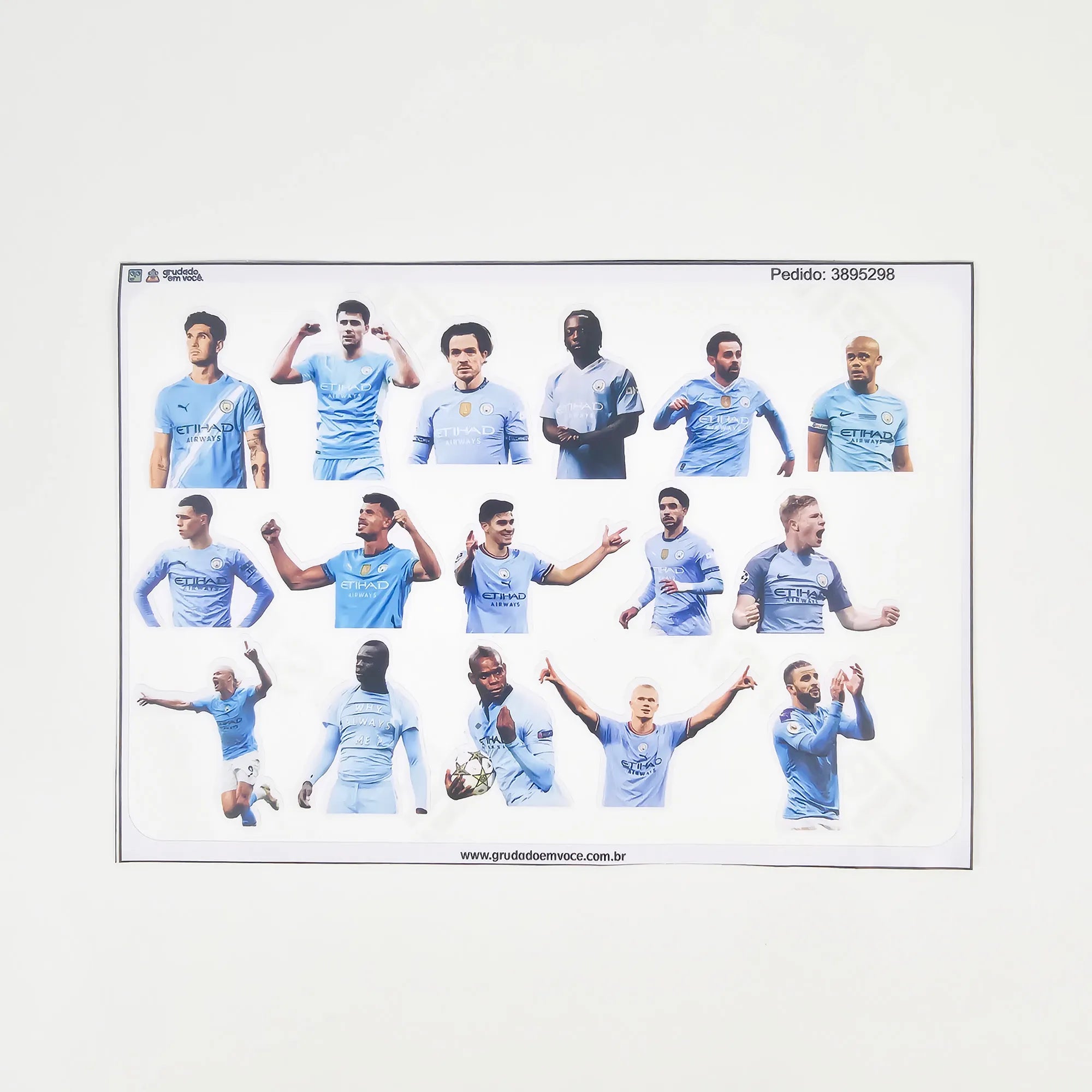 Combo Meu Craque Manchester City Personalizado