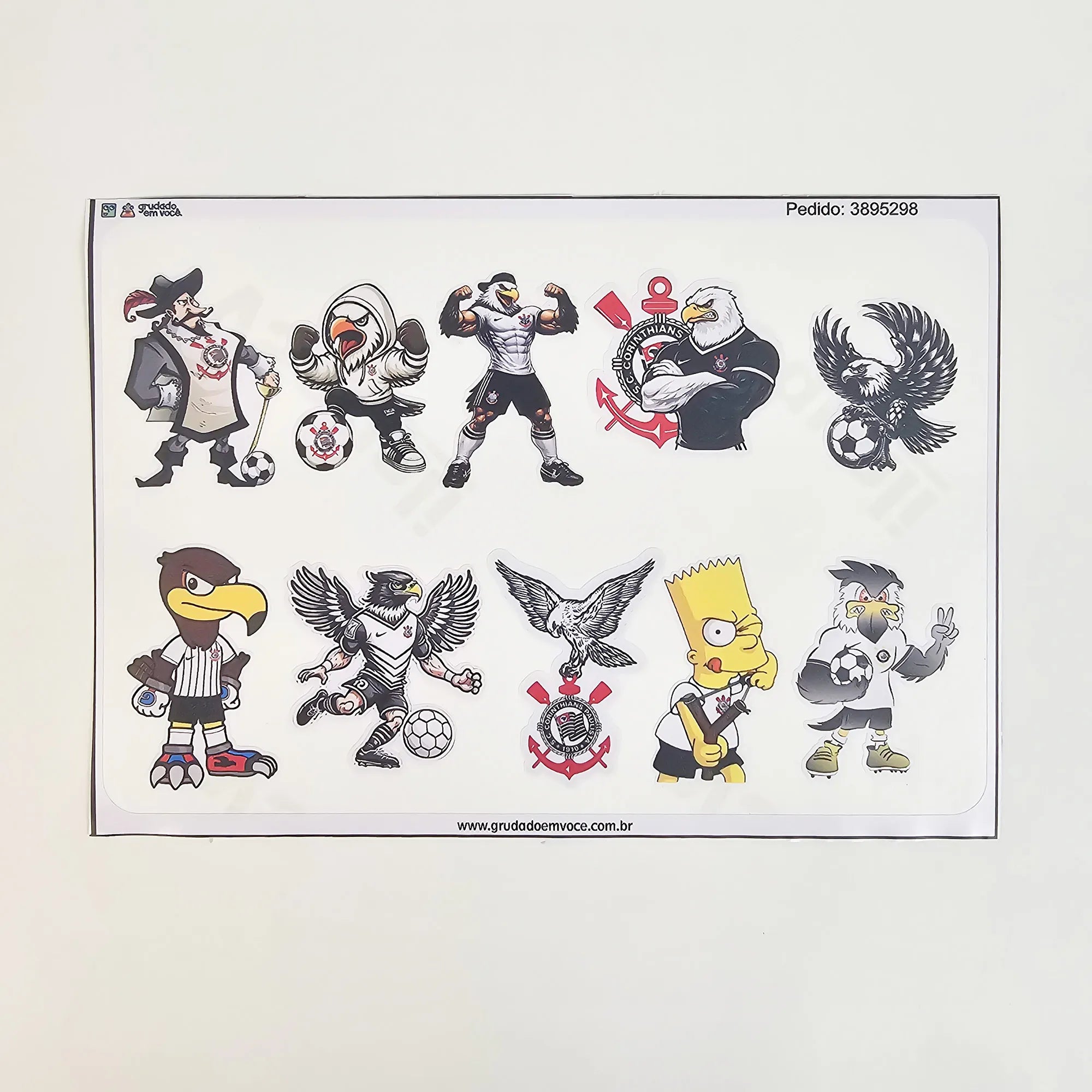 Combo Meu Craque Corinthians Personalizado