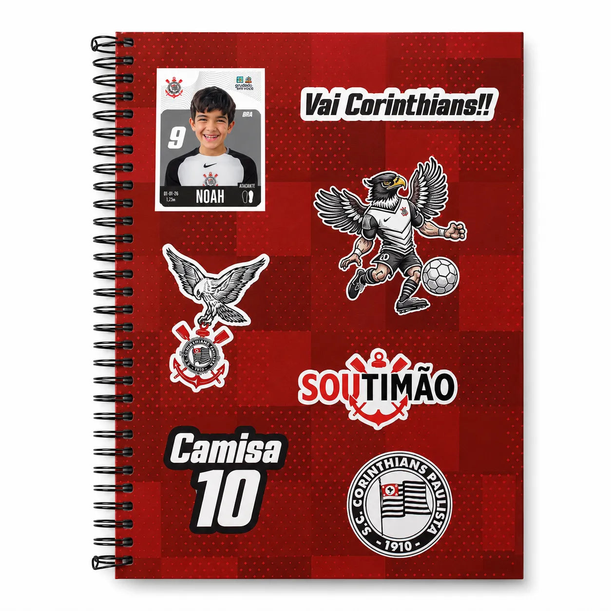 Combo Meu Craque Corinthians Personalizado