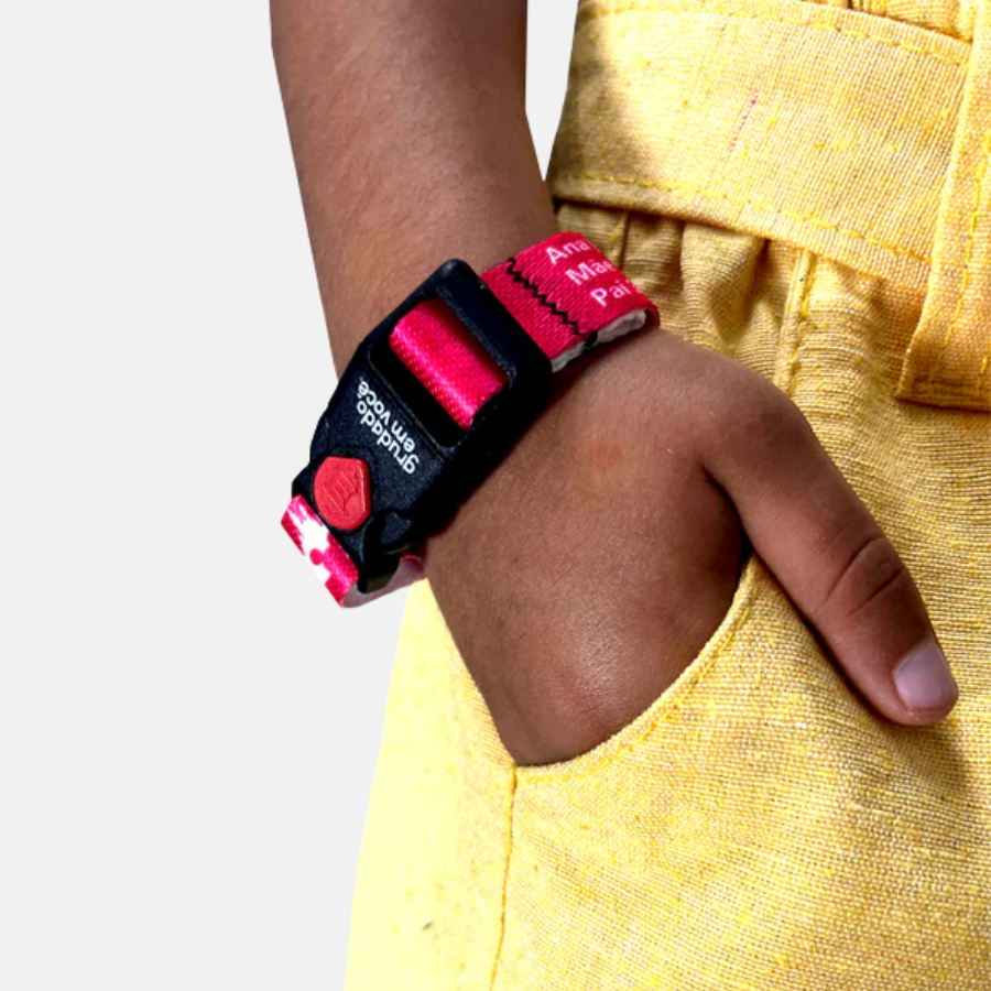 Pulseira de ID Reutilizável