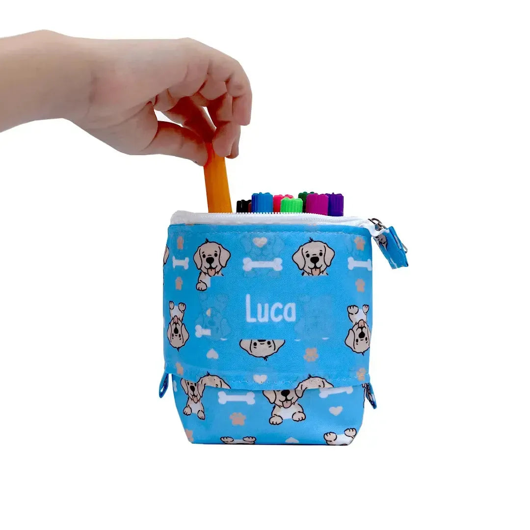 Estojo Porta Lápis-Grudado em Você-Personalizados