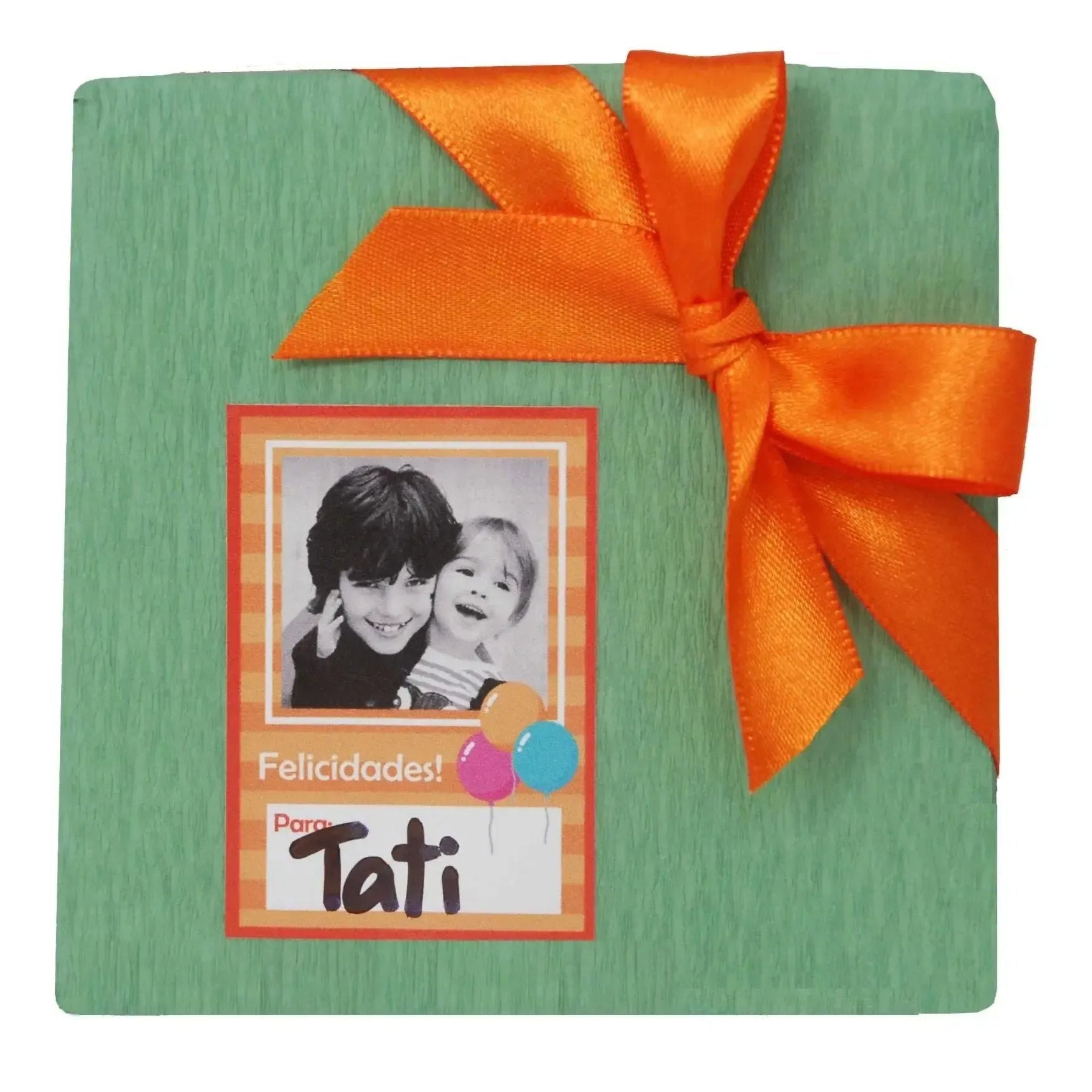 Etiqueta De/Para Foto-Grudado em Você-Personalizados