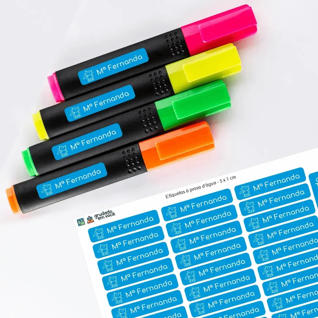 Etiqueta Retangular Fininha-Grudado em Você-Personalizados