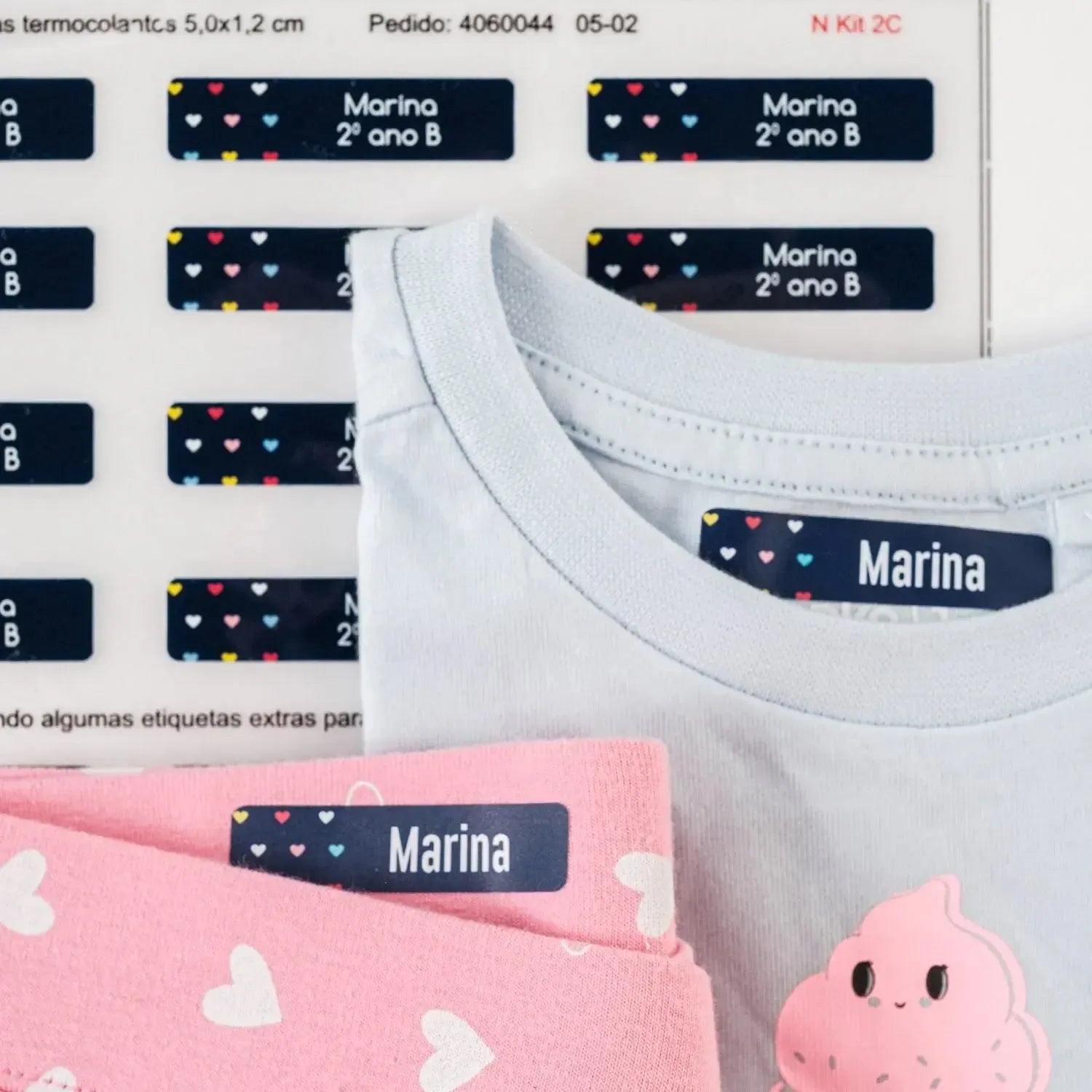 Etiqueta Termocolante Colorida-Grudado em Você-Personalizados