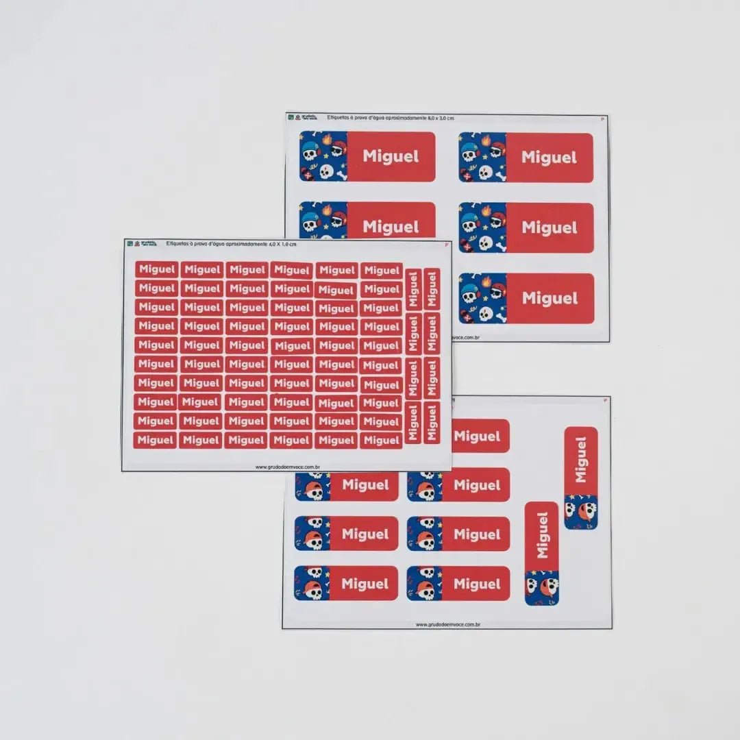 Etiquetas Kit Teen-Grudado em Você-Personalizados