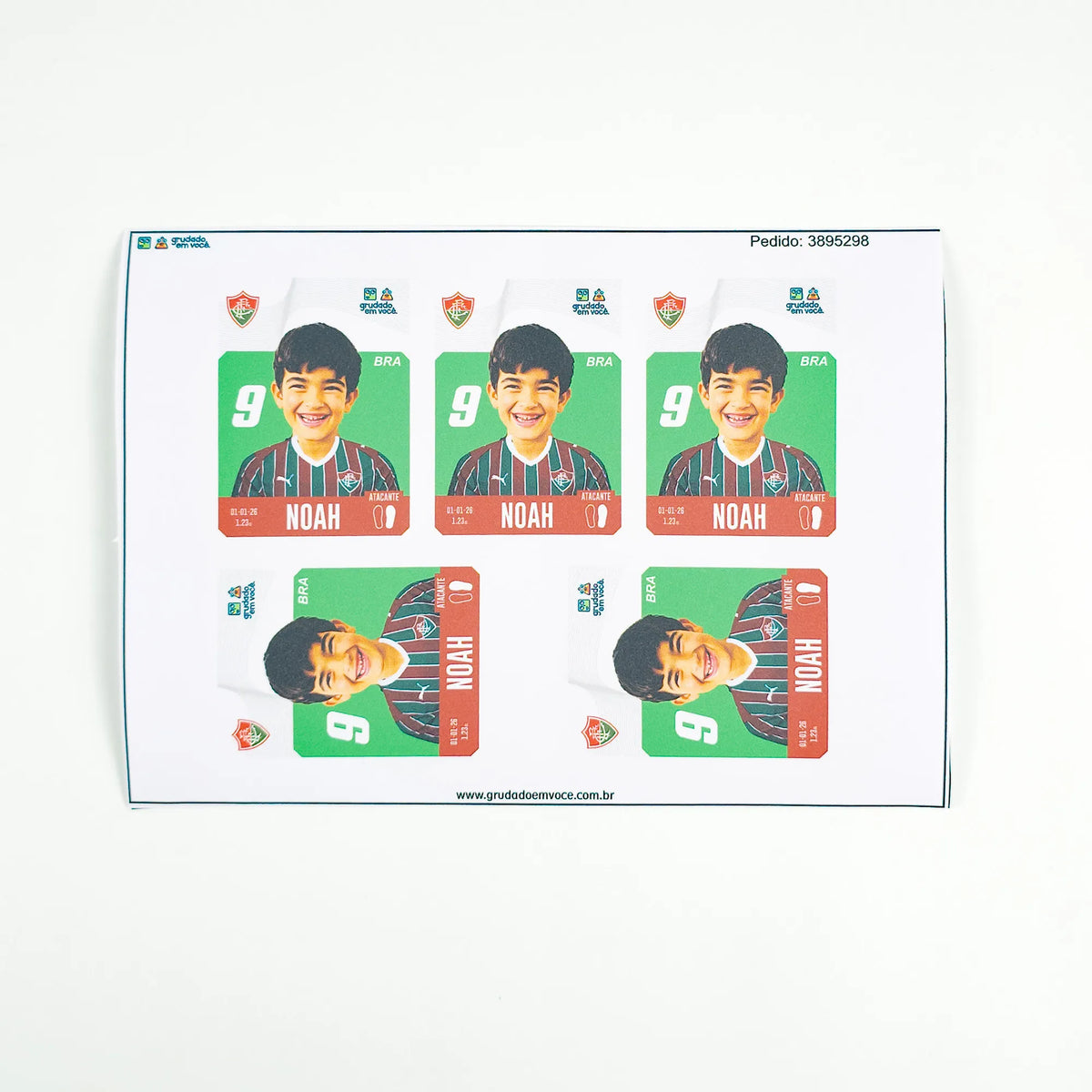 Combo Meu Craque Fluminense Personalizado