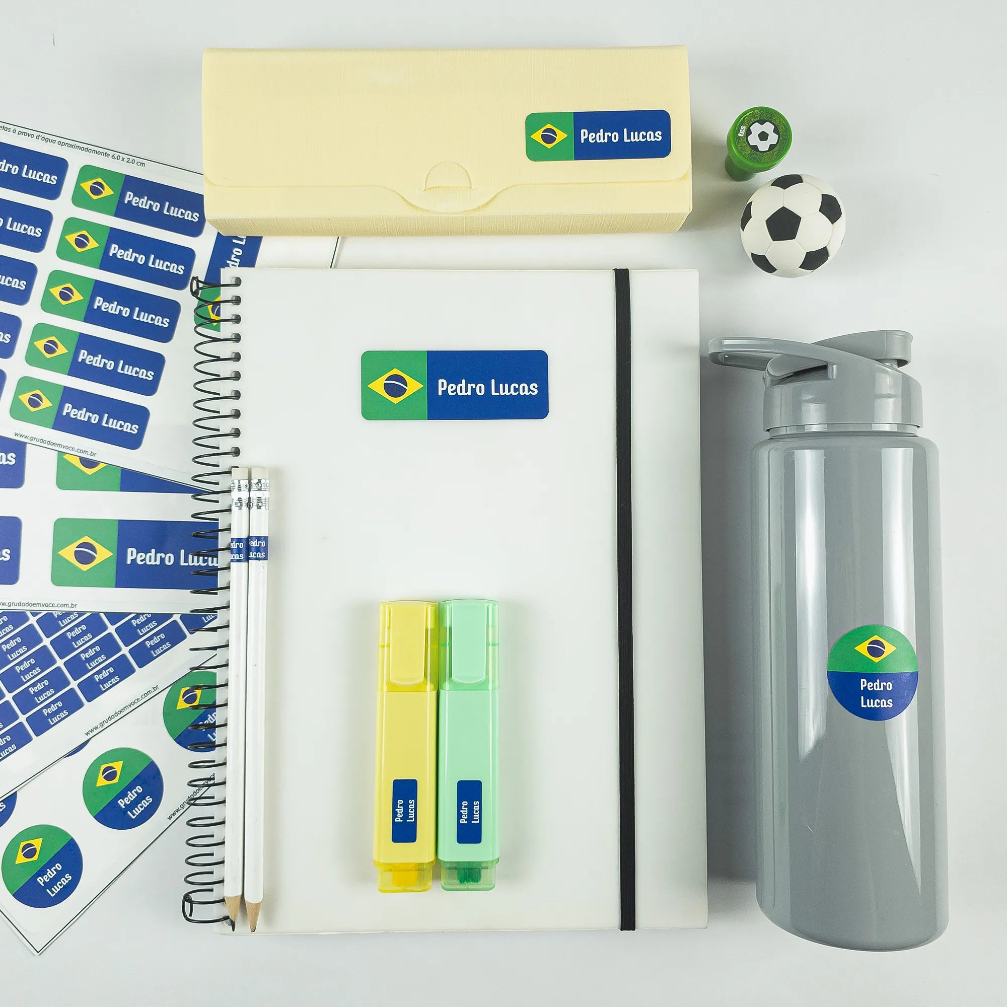 Kit Colorido Mix Futebol