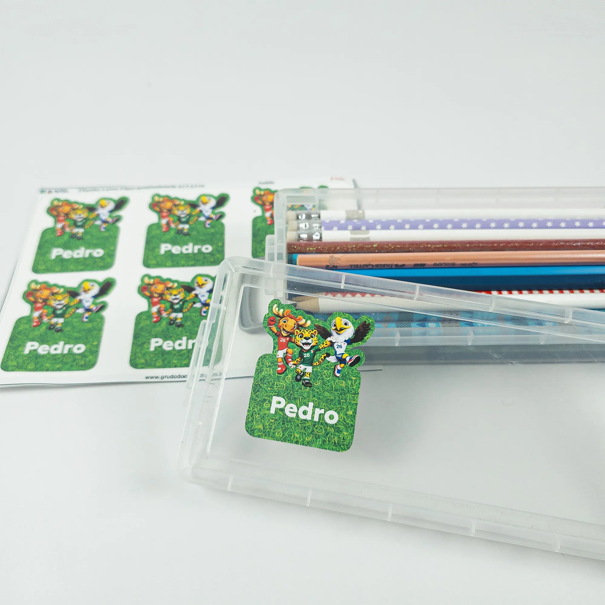 Etiquetas Kit Super Fofo - Copa do Mundo 2026