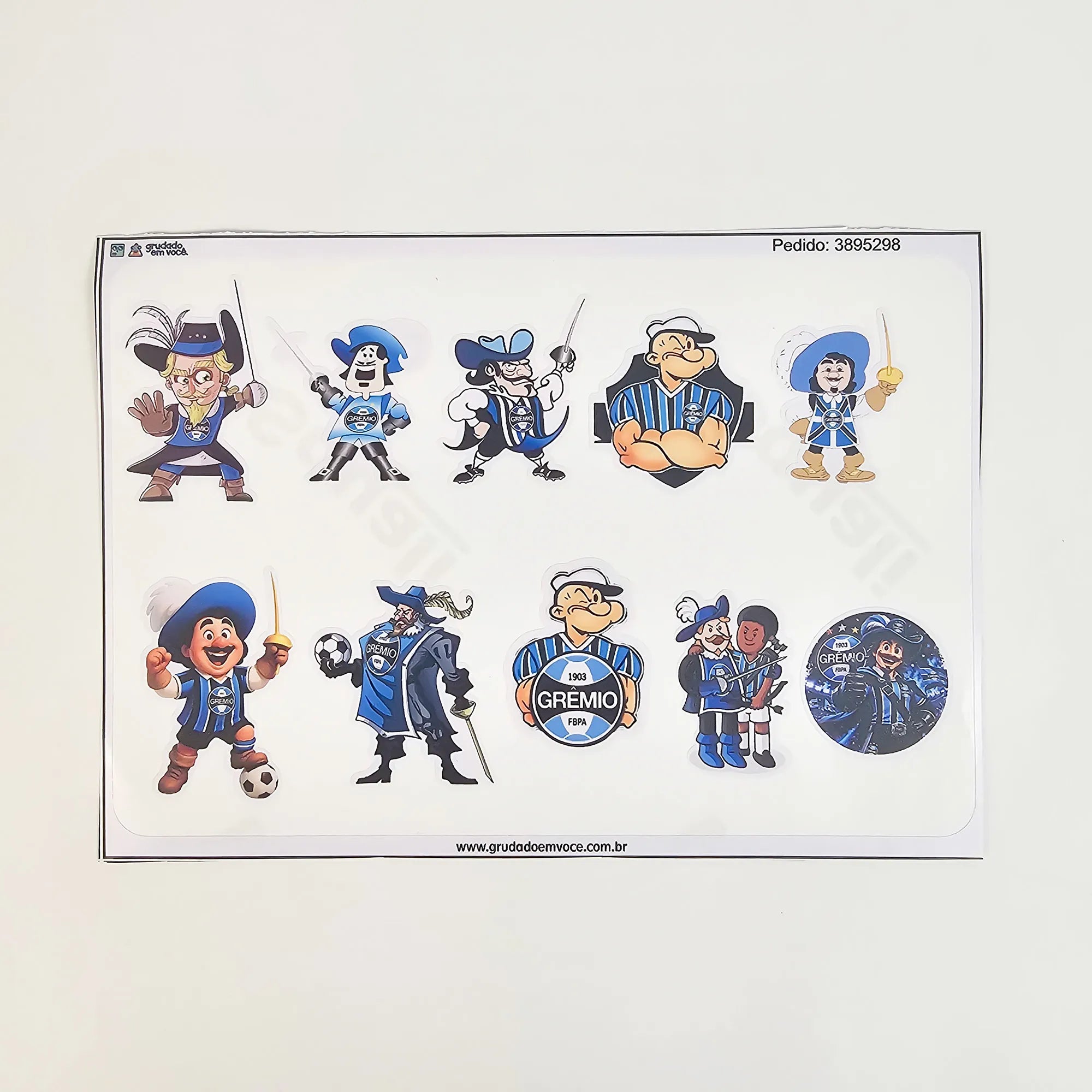 Combo Meu Craque Grêmio Personalizado