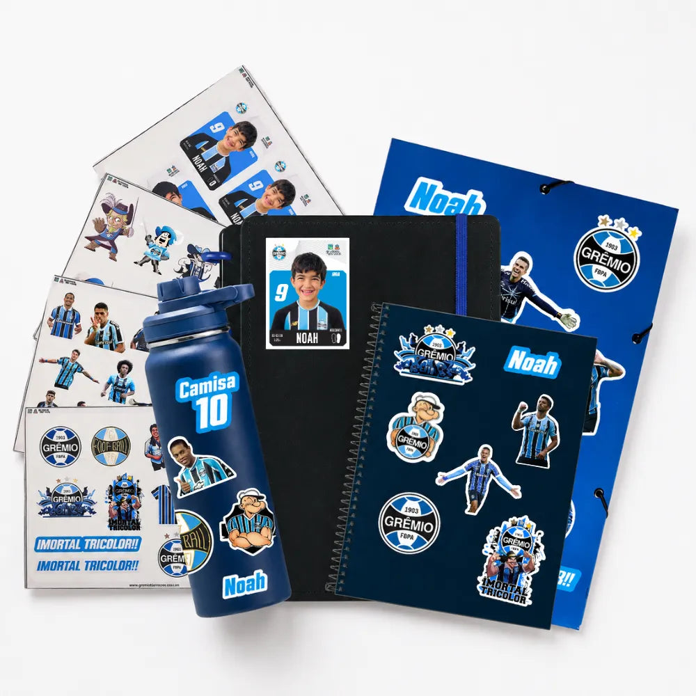Combo Meu Craque Grêmio Personalizado