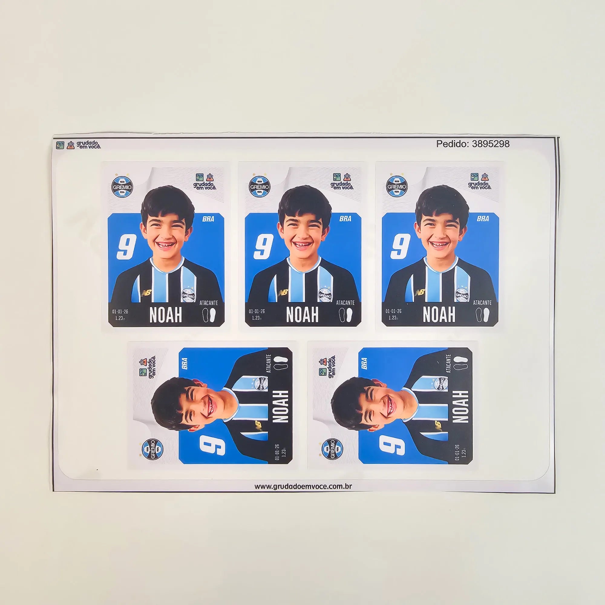 Combo Meu Craque Grêmio Personalizado