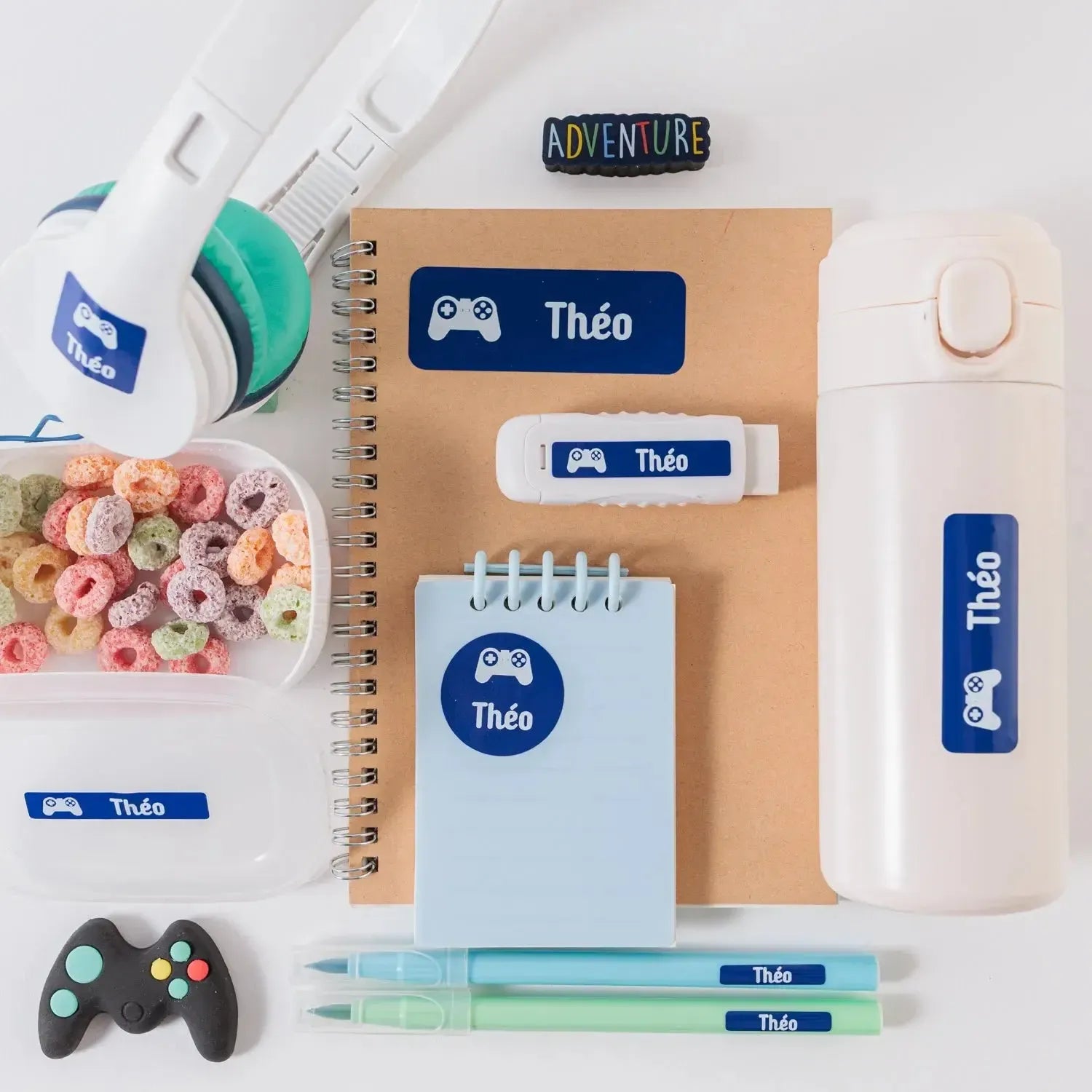 Kit de Etiquetas Personalizadas Brilho Mais