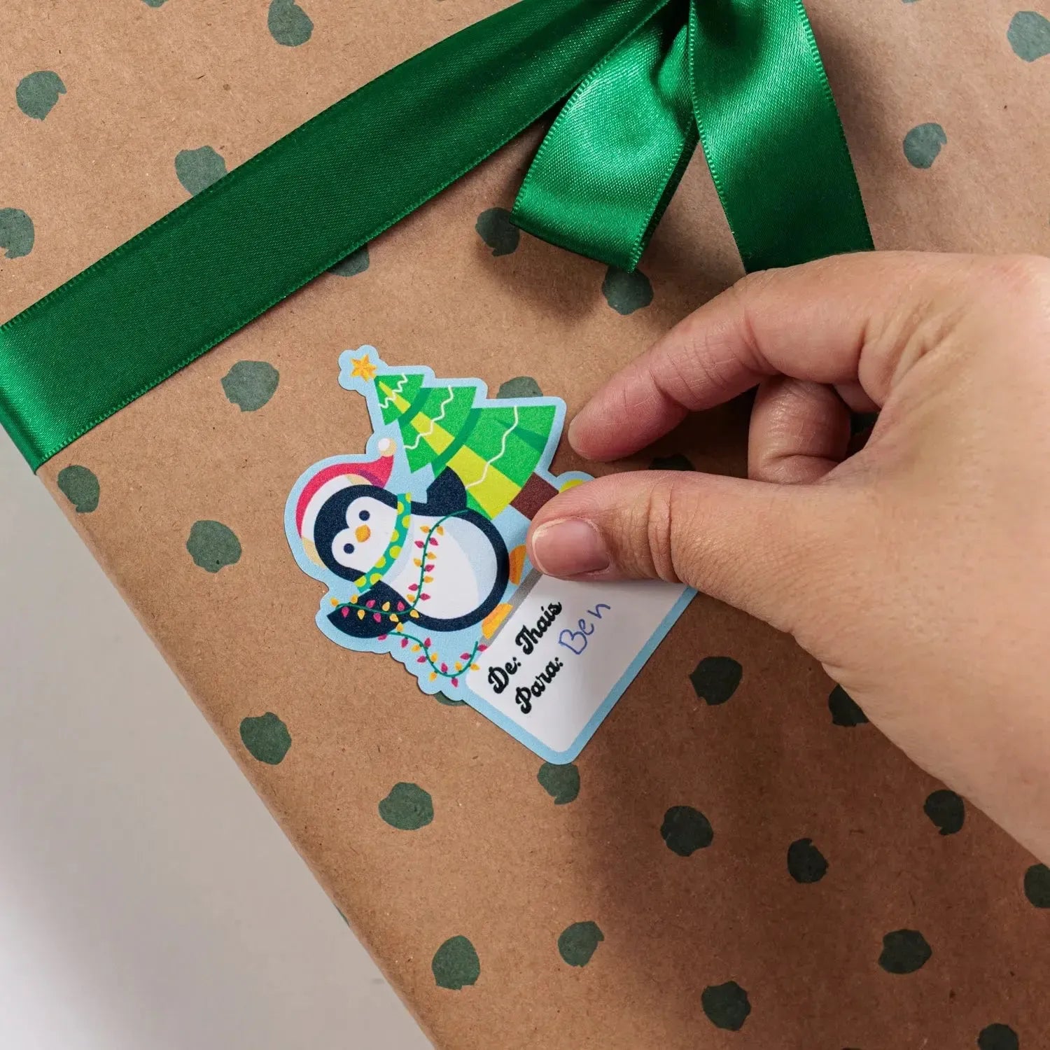 Etiqueta De / Para Natal