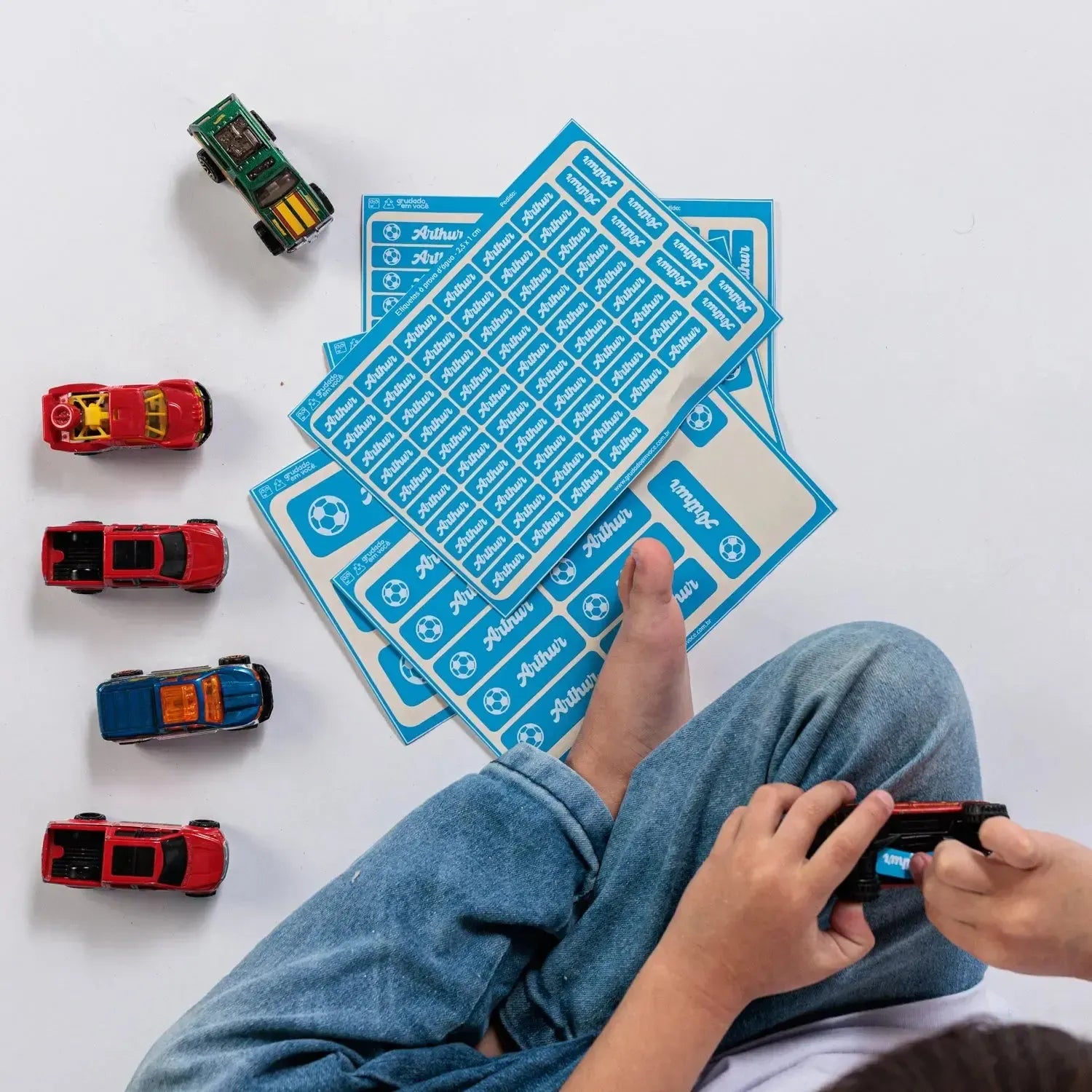 Kit de Etiquetas Personalizadas Brilho Mini