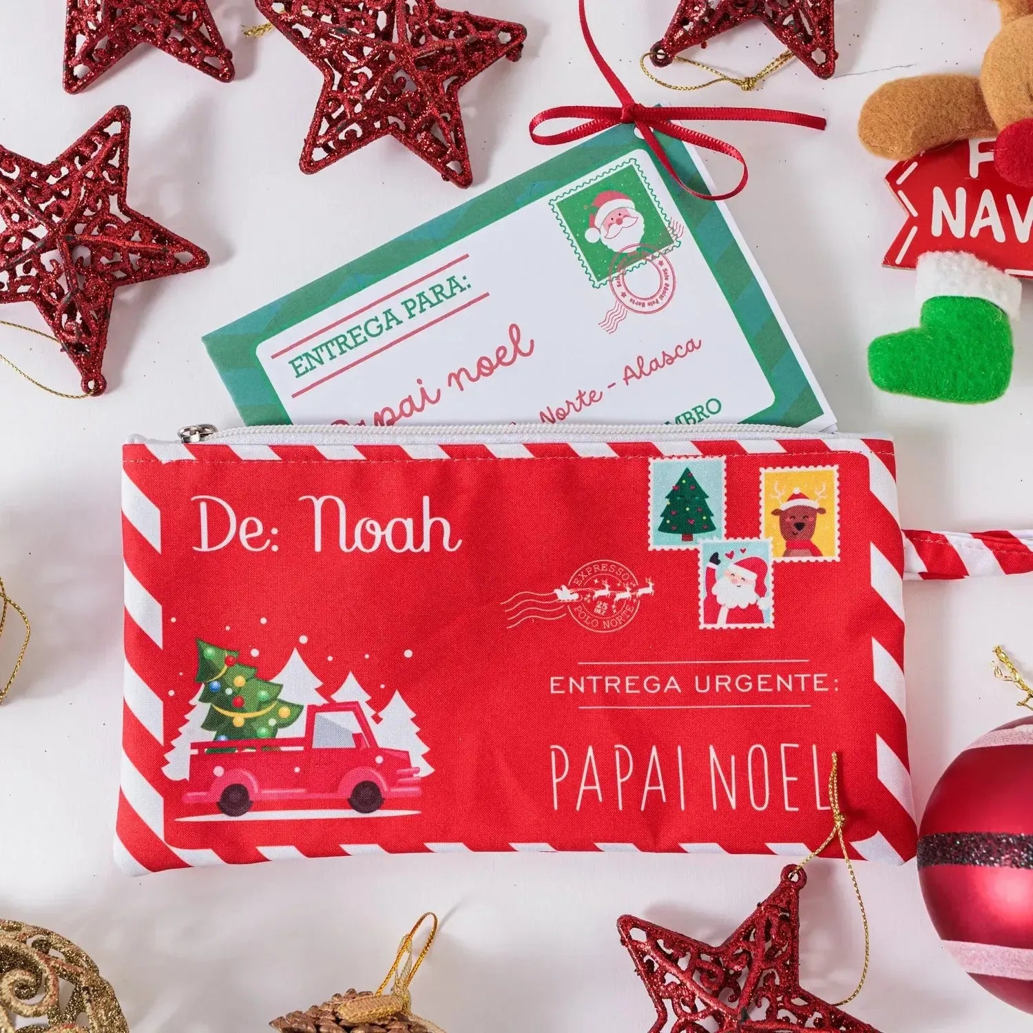Porta Cartas de Natal Personalizado