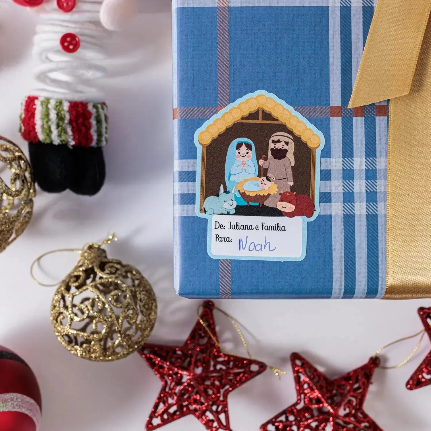 Etiqueta De / Para Natal