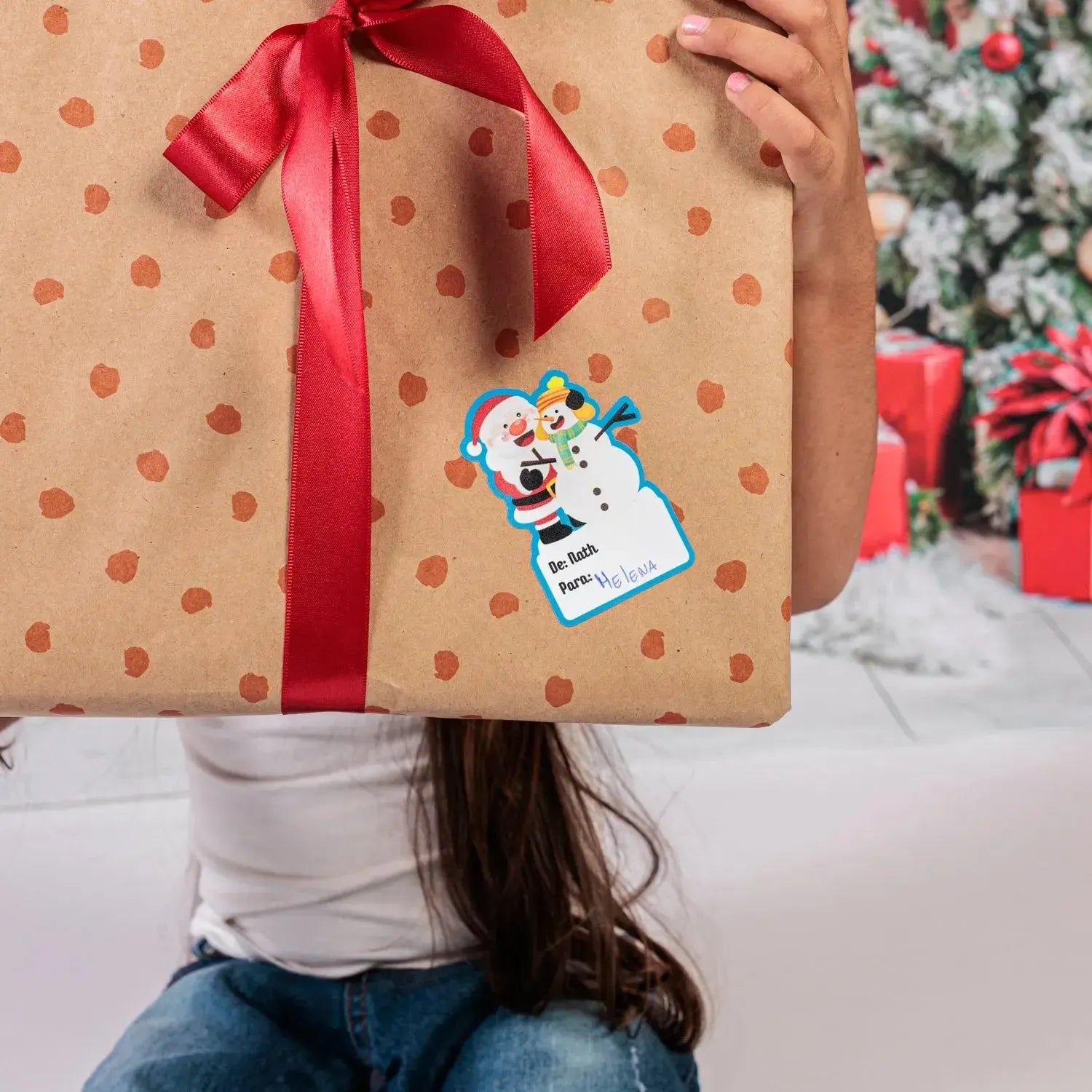 Etiqueta De / Para Natal