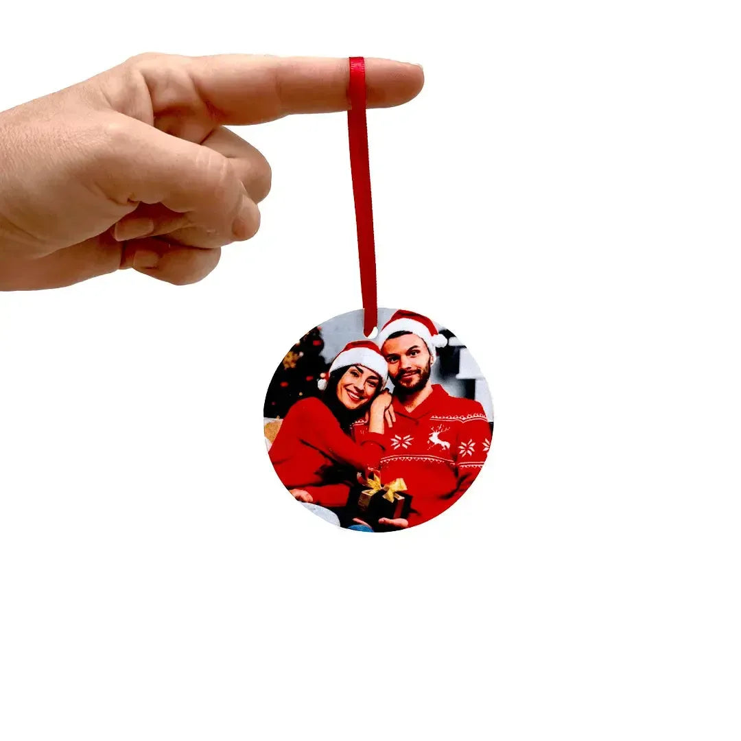 Kit com 5 Tags de Natal com Foto