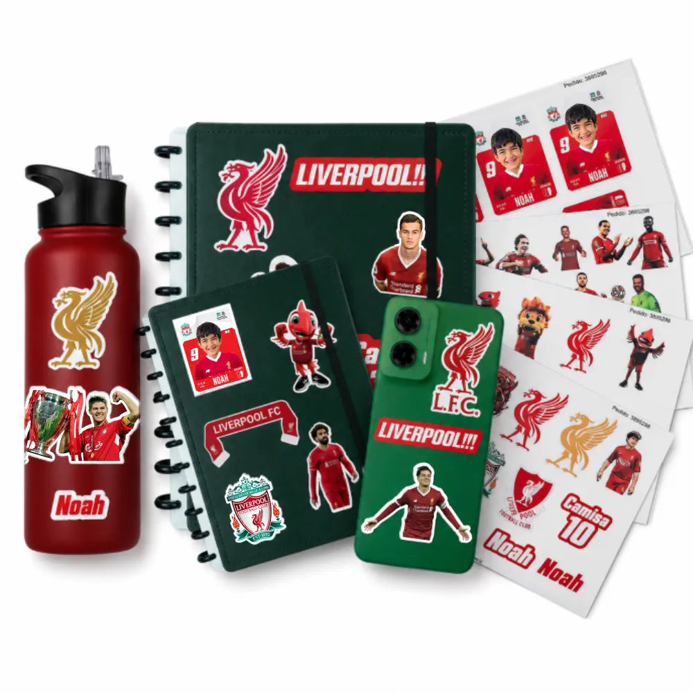 Combo Meu Craque Liverpool Personalizado