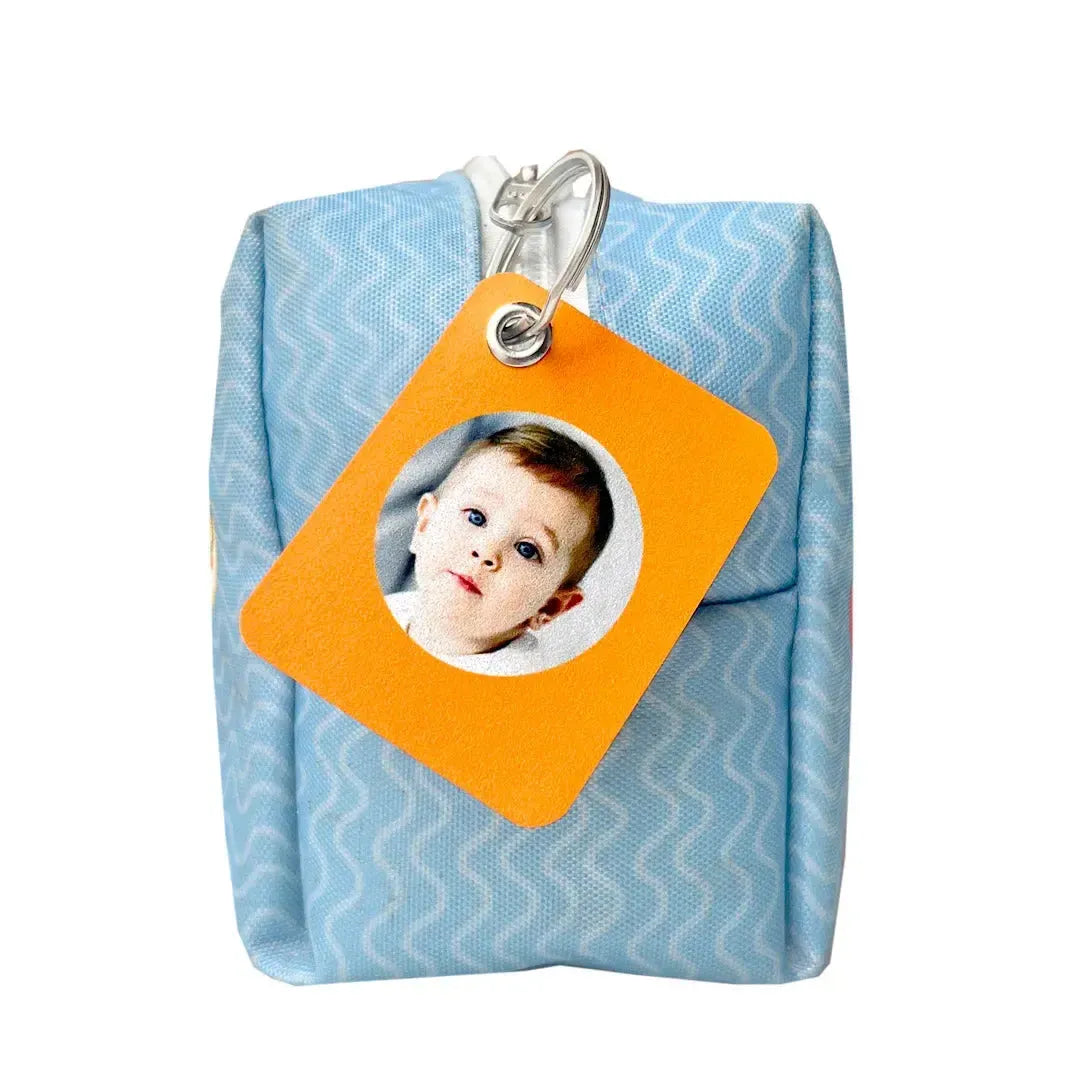 Mini Tag com Foto-Grudado em Você-Personalizados