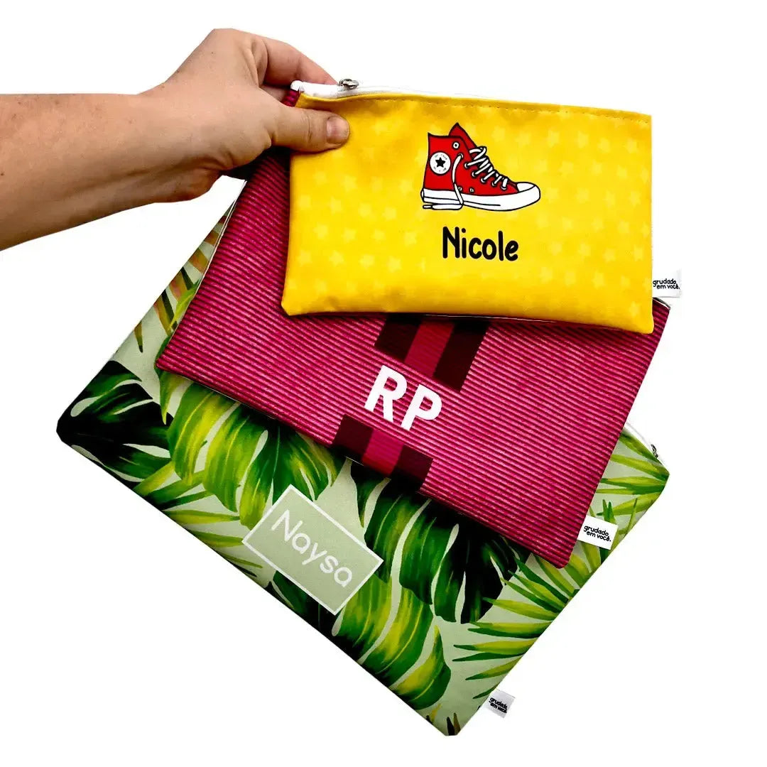 Necessaire Cristal-Grudado em Você-Personalizados