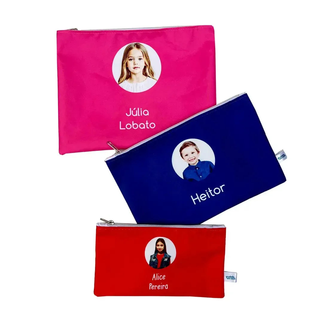 Necessaire Cristal com Foto-Grudado em Você-Personalizados