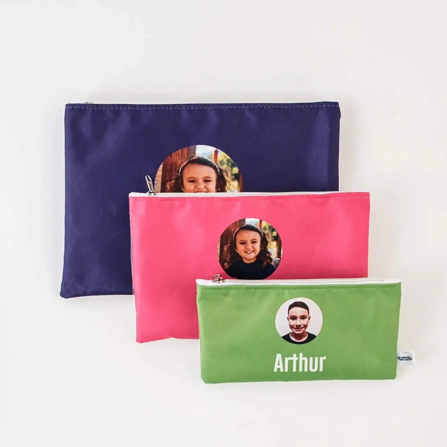 Necessaire Cristal com Foto-Grudado em Você-Personalizados