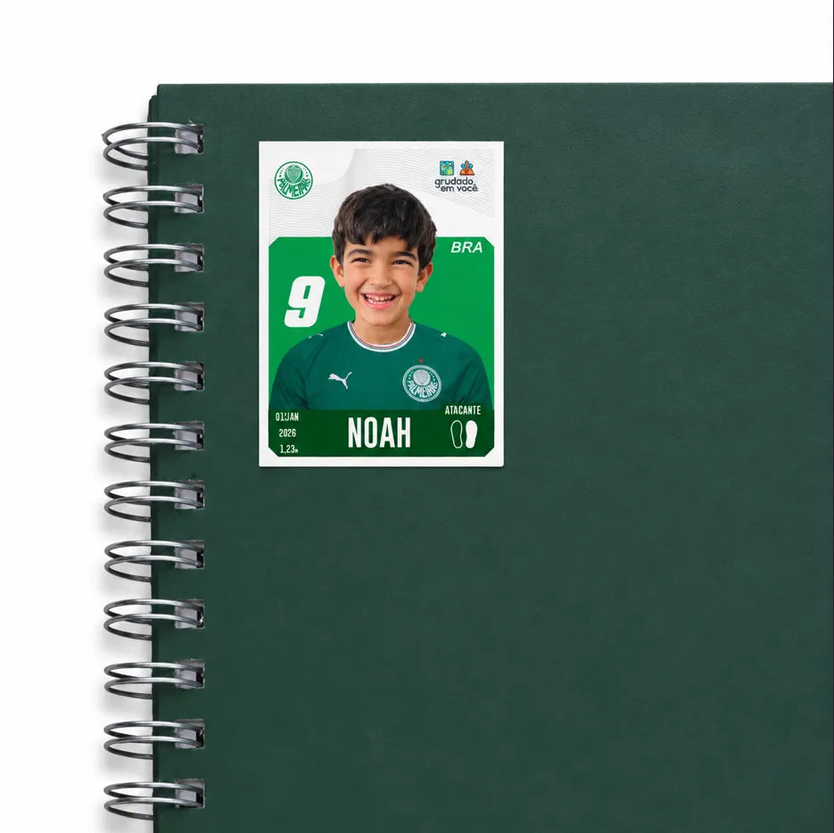 Combo Meu Craque Palmeiras Personalizado