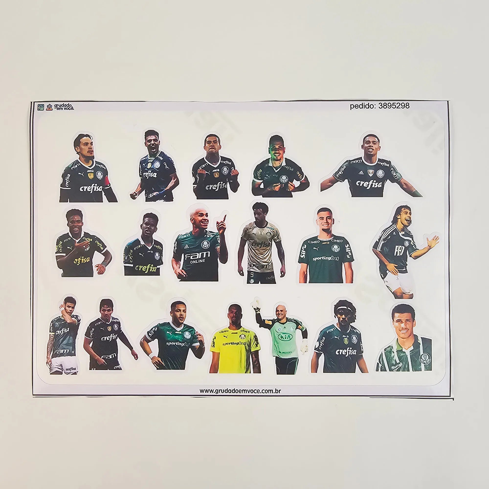 Combo Meu Craque Palmeiras Personalizado