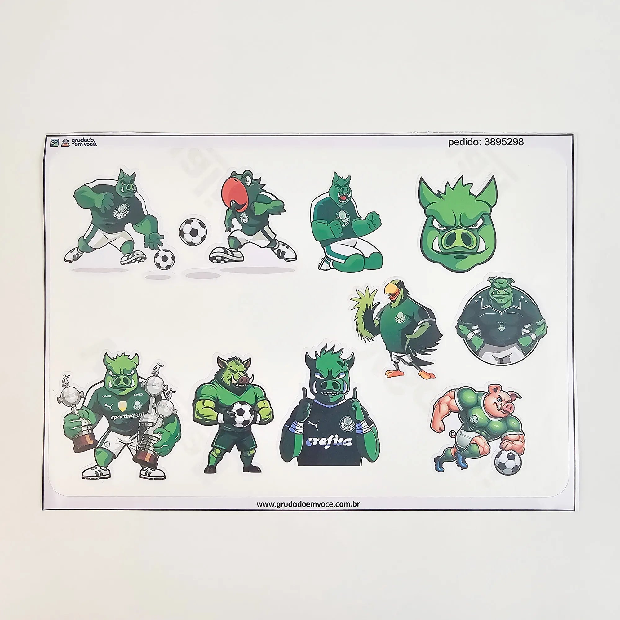 Combo Meu Craque Palmeiras Personalizado