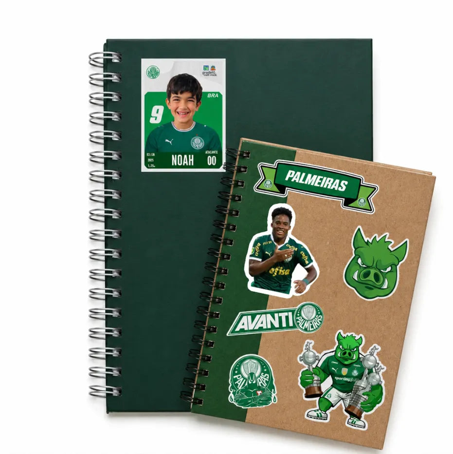 Combo Meu Craque Palmeiras Personalizado