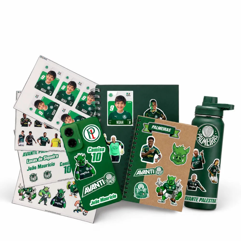 Combo Meu Craque Palmeiras Personalizado