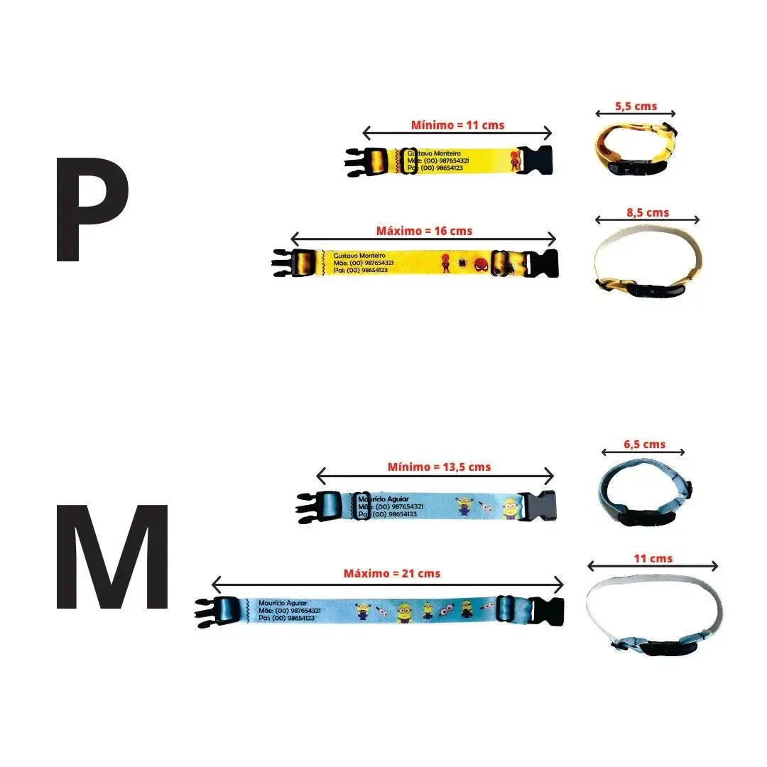 Pulseira de ID Reutilizável (Super Rápida)