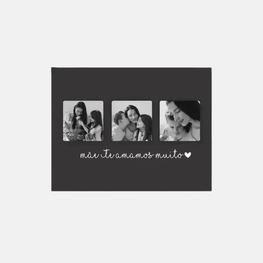 Quadro de Fotos-Grudado em Você-Personalizados