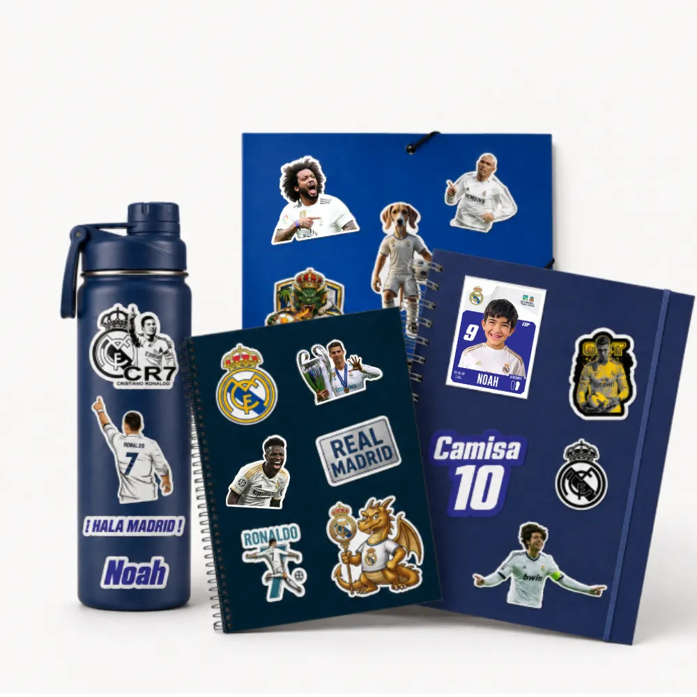 Combo Meu Craque Real Madrid Personalizado
