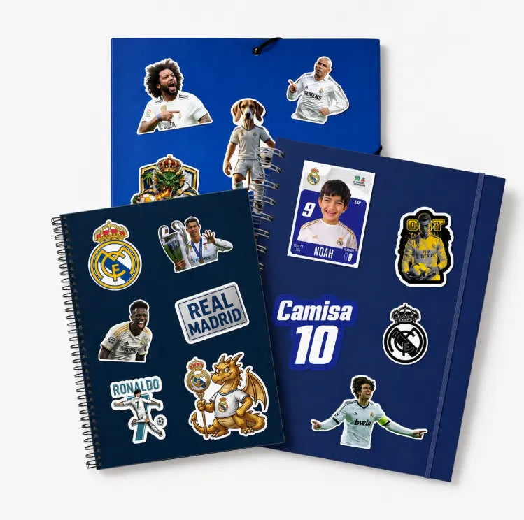 Combo Meu Craque Real Madrid Personalizado