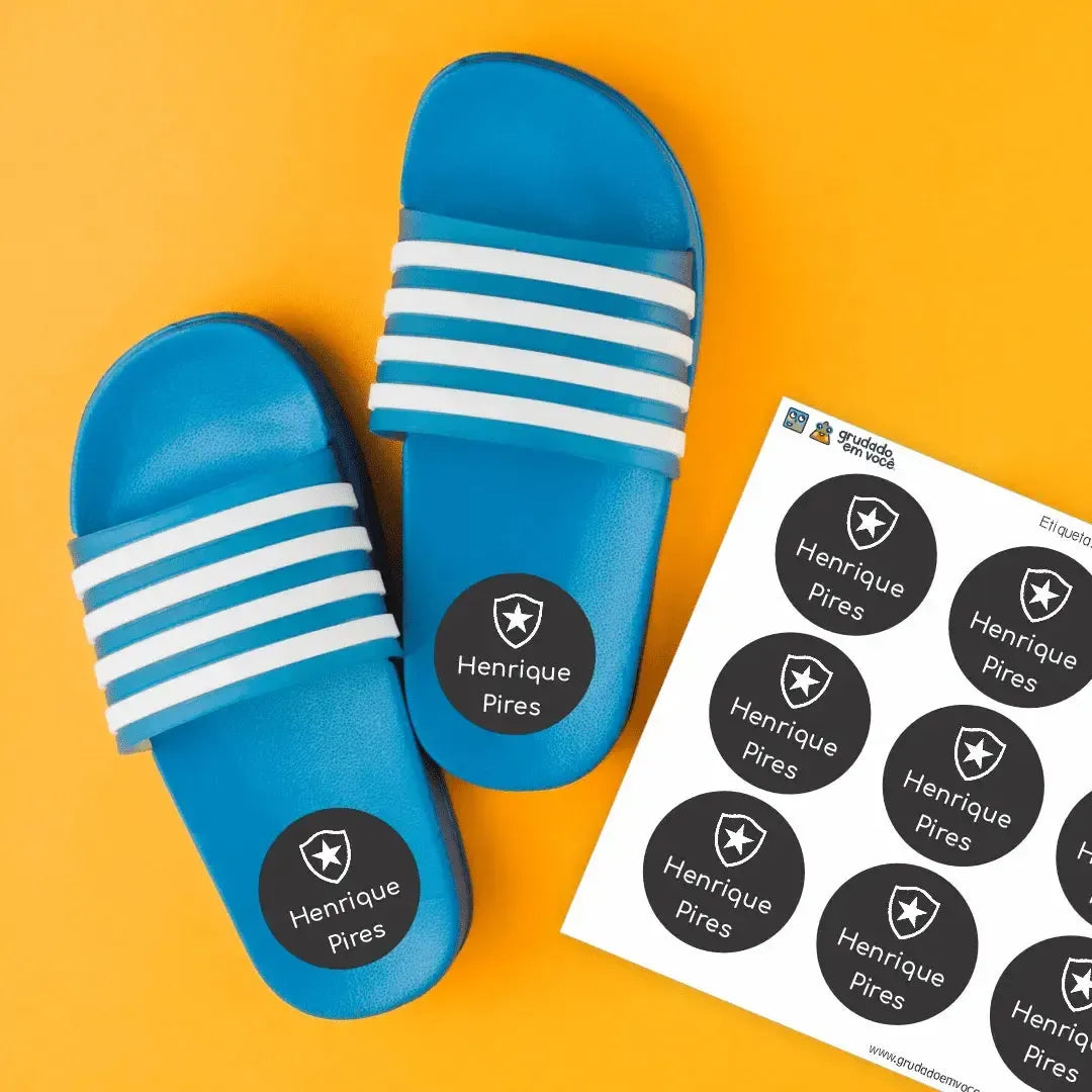 Redonda para Sapatos-Grudado em Você-Personalizados