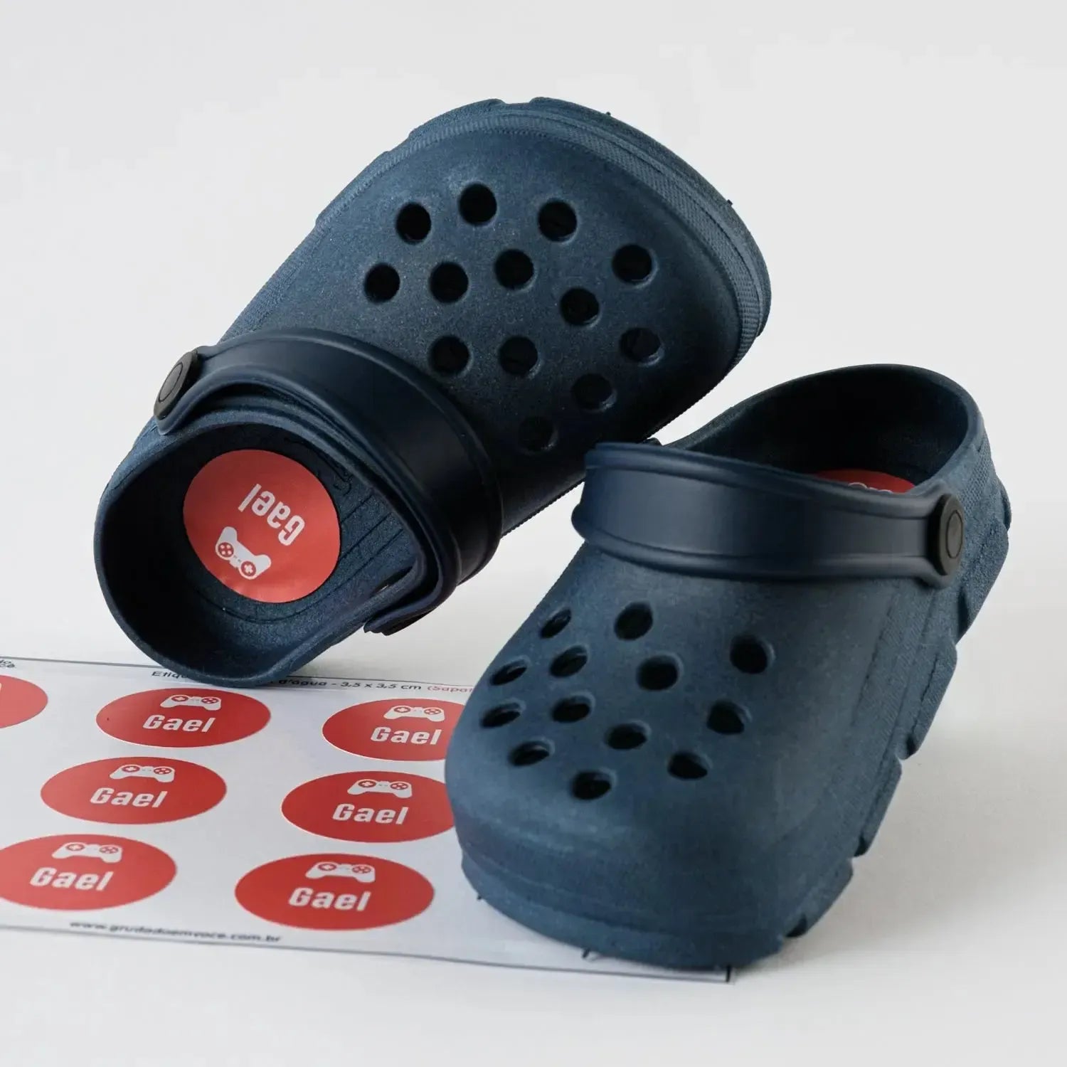 Redonda para Sapatos-Grudado em Você-Personalizados