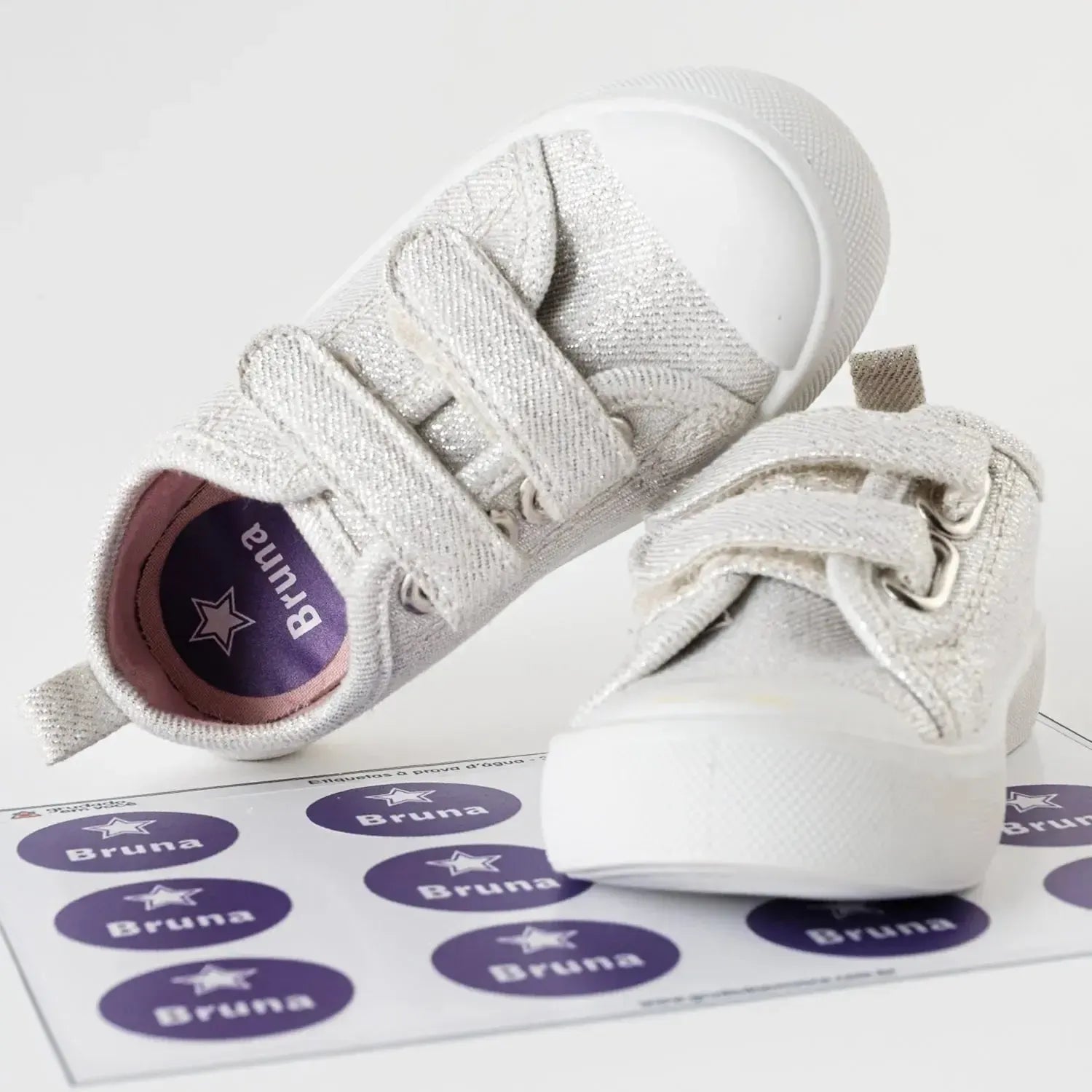 Redonda para Sapatos-Grudado em Você-Personalizados