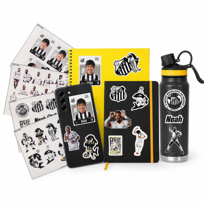Combo Meu Craque Santos Personalizado