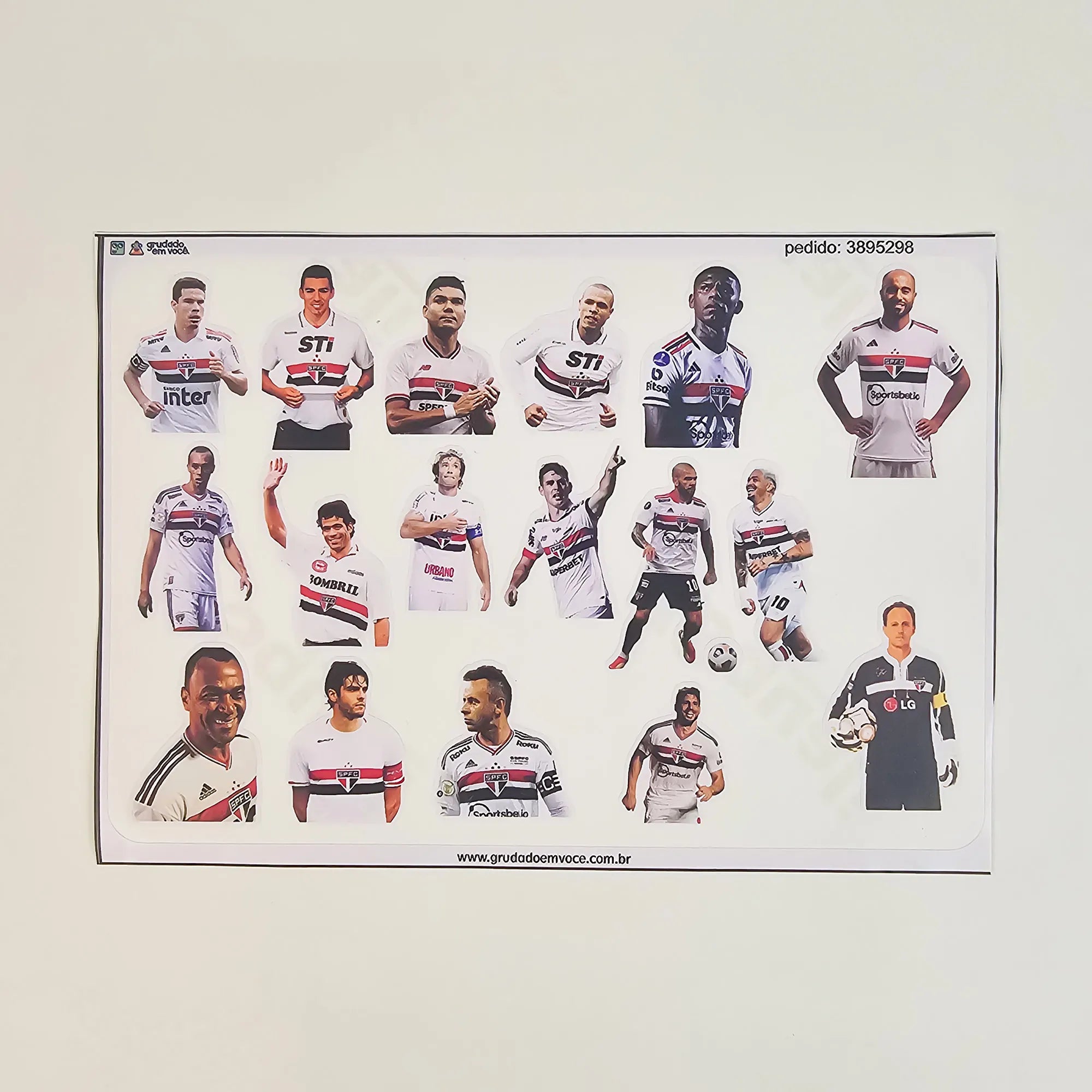 Combo Meu Craque São Paulo Personalizado